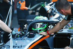 Nico Hülkenberg, Sahara Force India F1 VJM09 avec le Halo