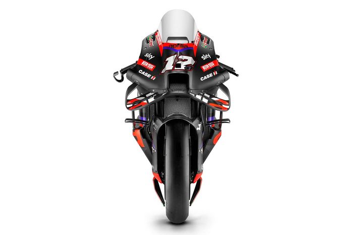 La moto di Maverick Vinales, Aprilia Racing