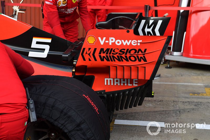 Achtervleugel Ferrari SF90