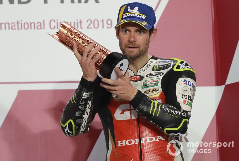 Подіум: третє місце Кел Кратчлоу, Team LCR Honda