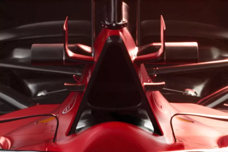 Ferrari SF-23. detail