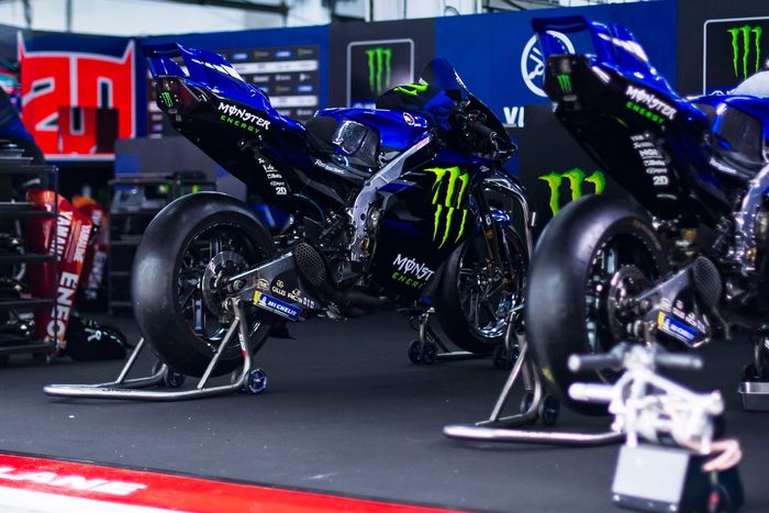 Yamaha Factory Racing bikes