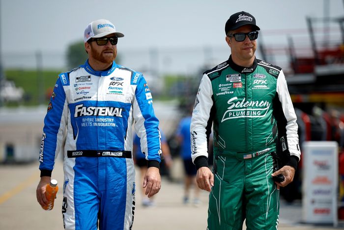 Chris Buescher, Roush Fenway Keselowski Racing Ford, Brad Keselowski, Roush Fenway Keselowski Racing Ford