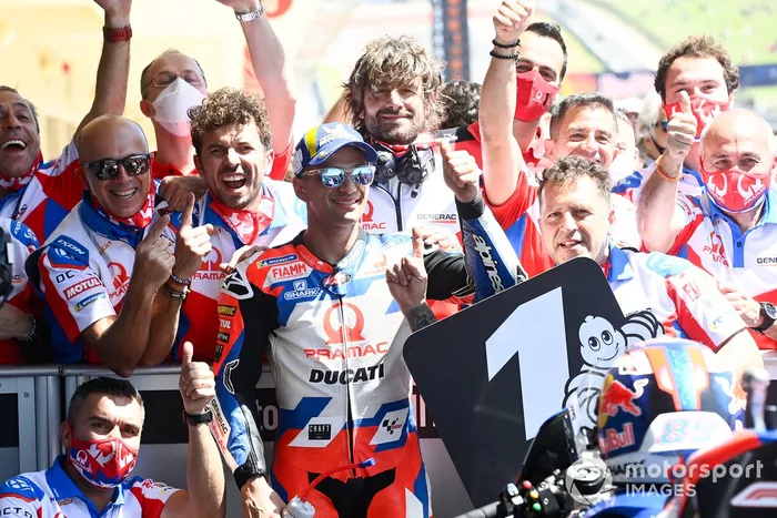 Ganador de la pole Jorge Martín, Pramac Racing