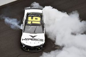 Race winner A.J. Allmendinger, Kaulig Racing, Chevrolet Camaro Hyperice