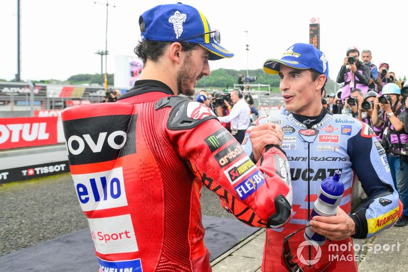 Marc Marquez, Gresini Racing, Francesco Bagnaia, Ducati Team