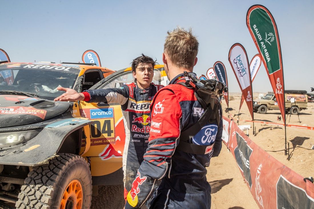 #204 Toyota Gazoo Racing Toyota: Seth Quintero, #226 Ford M-Sport Ford: Mattias Ekström