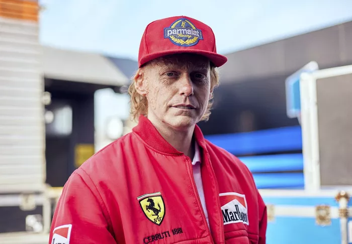 Johannes Heinrichs as Niki Lauda in Senna