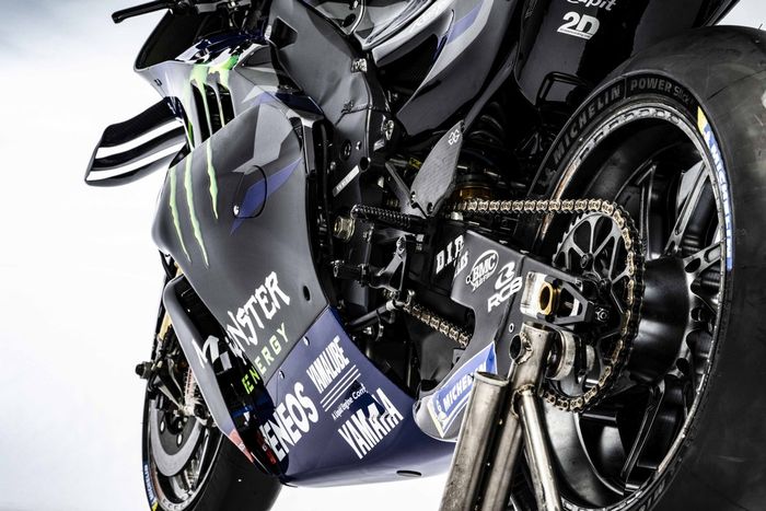 Distintivos del equipo Yamaha de MotoGP