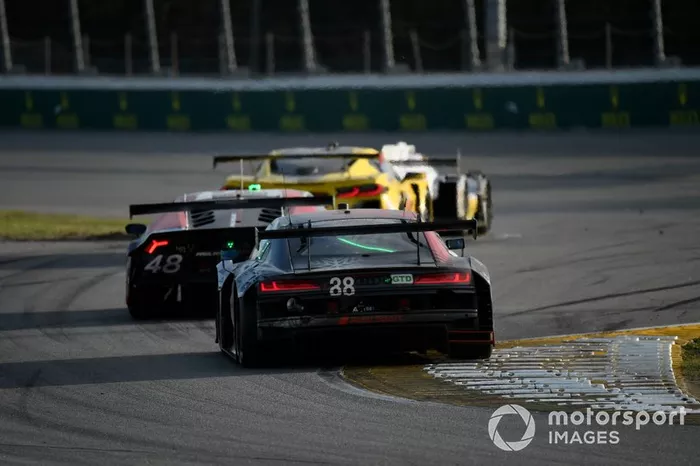 #88 WRT Speedstar Audi Sport Audi R8 LMS GT3, GTD: Mirko Bortolotti, Rolf Ineichen, Daniel Morad, Dries Vanthoor