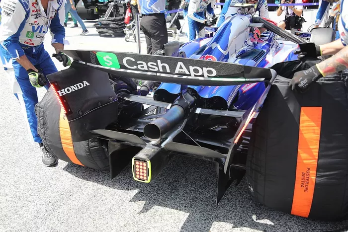 RB F1 Team VCARB 01 detalles técnicos