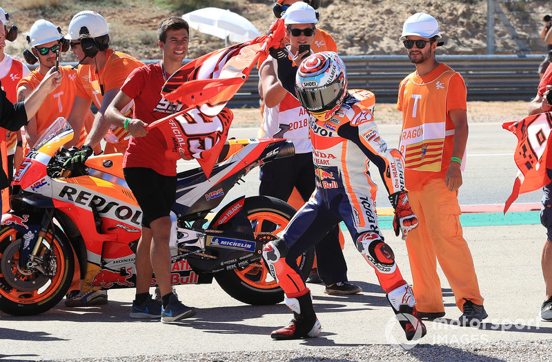 Il vincitore della gara Marc Marquez, Repsol Honda Team