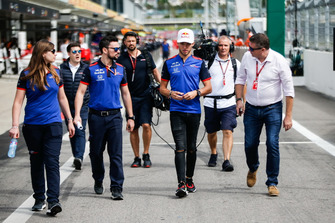 Pierre Gasly, Scuderia Toro Rosso, Padokta