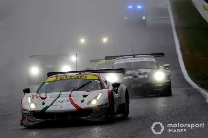 #54 AF Corse Ferrari 488 GTE EVO: Thomas Flohr, Francesco Castellacci, Giancarlo Fisichella 