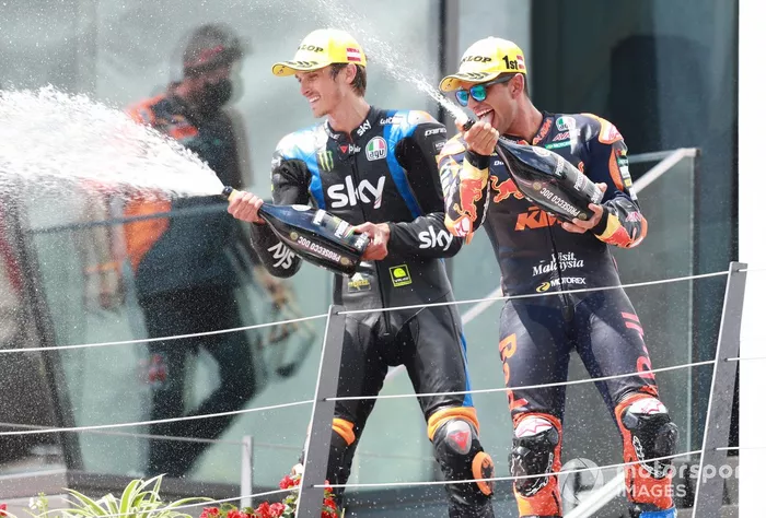 Luca Marini, Sky Racing Team VR46,  Jorge Martin, Red Bull KTM Ajo