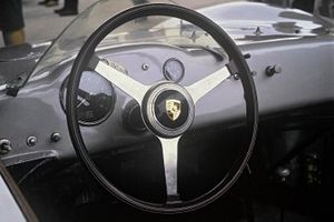 1957 Porsche 718 RSK steering wheel