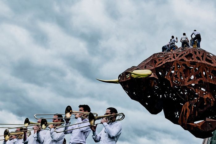 El espectáculo de Percussive Planet Ensemble