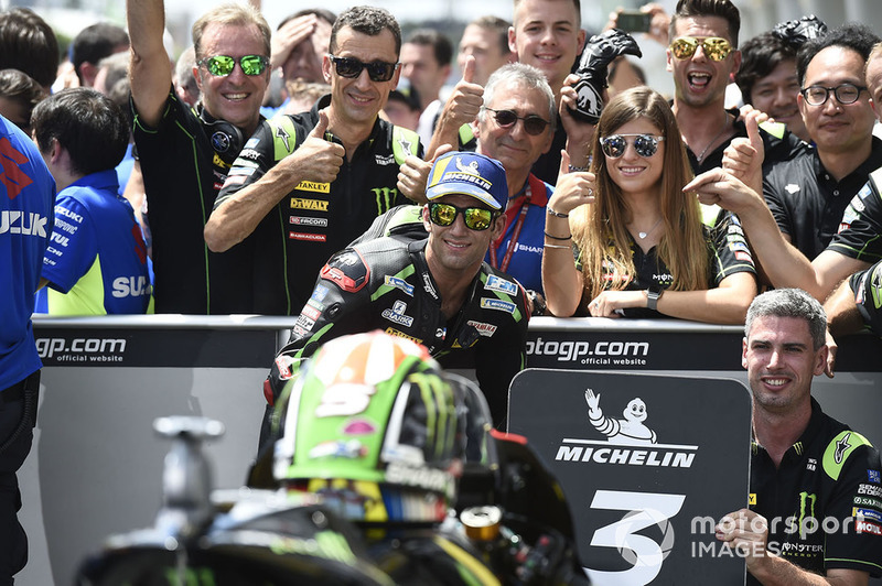 Il terzo classificato Johann Zarco, Monster Yamaha Tech 3