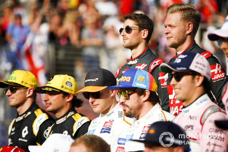 A start előtt - Abu Dhabi Nagydíj - F1 2018