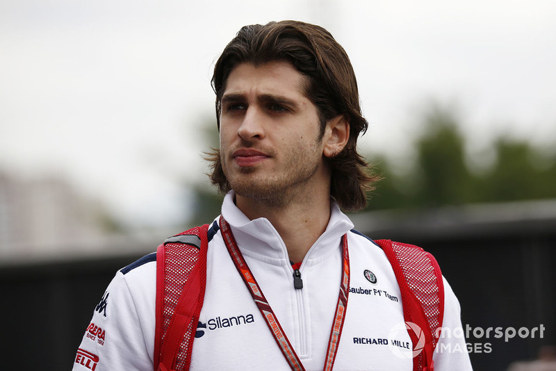 Antonio Giovinazzi, Sauber