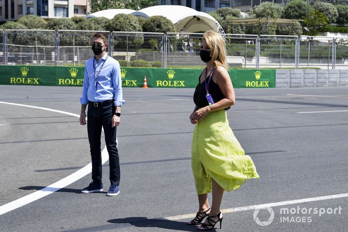 Rachel Brookes, Sky TV y Paul di Resta, Sky TV 