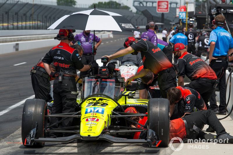 Ed Jones, Dale Coyne Racing with Vasser Sullivan Honda