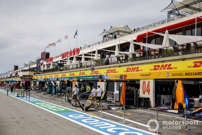 Aspectos del pit lane