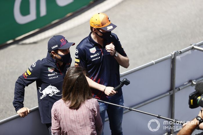 Sergio Pérez, Red Bull Racing Max Verstappen, Red Bull Racing