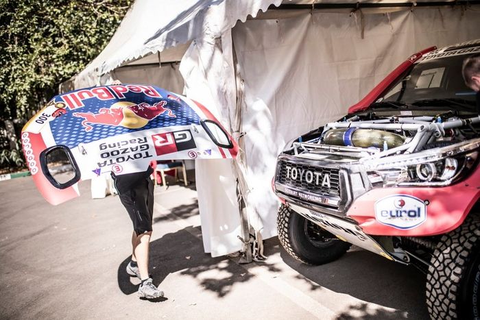 Toyota Hilux of Nasser Al-Attiyah