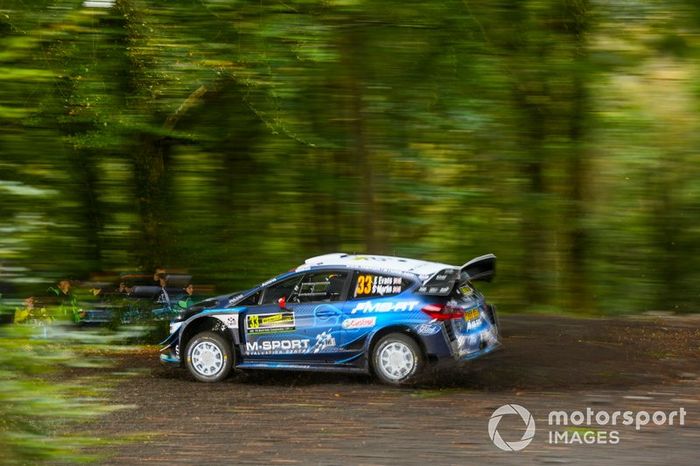 Elfyn Evans, Scott Martin, M-Sport Ford WRT Ford Fiesta WRC