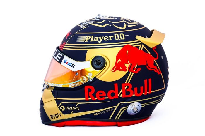 Casco de Max Verstappen, Red Bull Racing