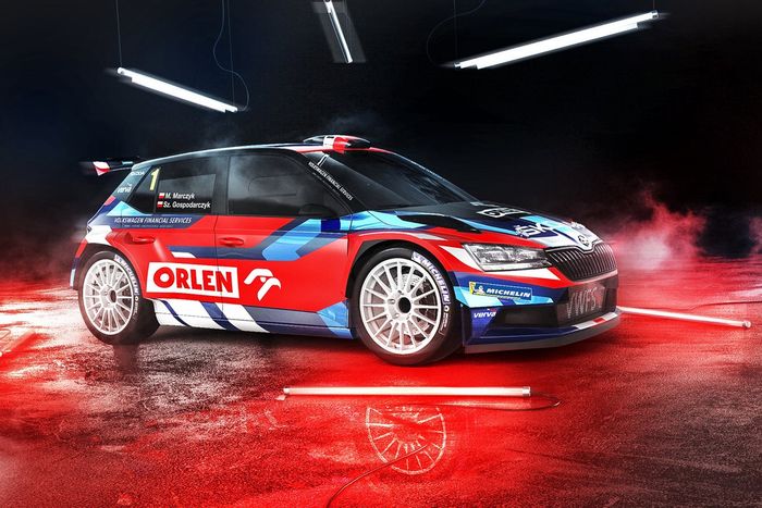 Mikołaj Marczyk, Szymon Gospodarczyk, Skoda Fabia Rally2 evo