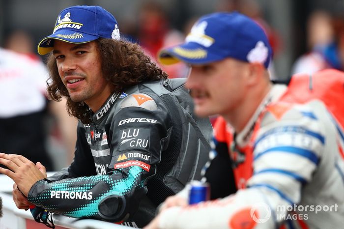 Ganador de la pole Franco Morbidelli, Petronas Yamaha SRT