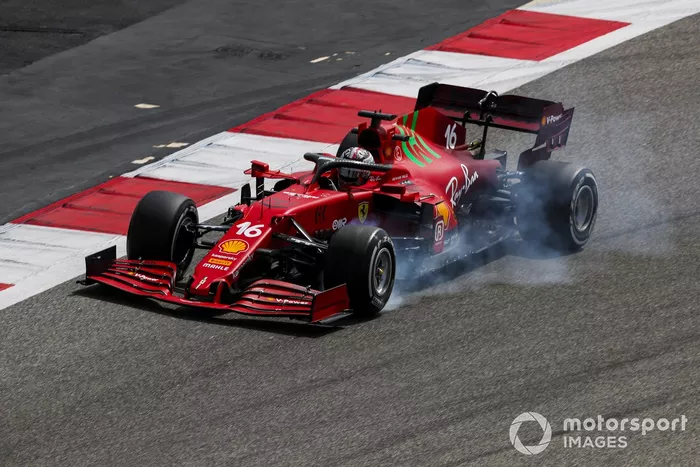 4. Charles Leclerc, Ferrari SF21: 212 vueltas (1147,344 km)
