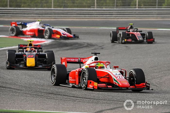 Mick Schumacher, Prema Racing, Jehan Daruvala, Carlin, Callum Ilott, UNI-Virtuosi, Robert Shwartzman, Prema Racing 