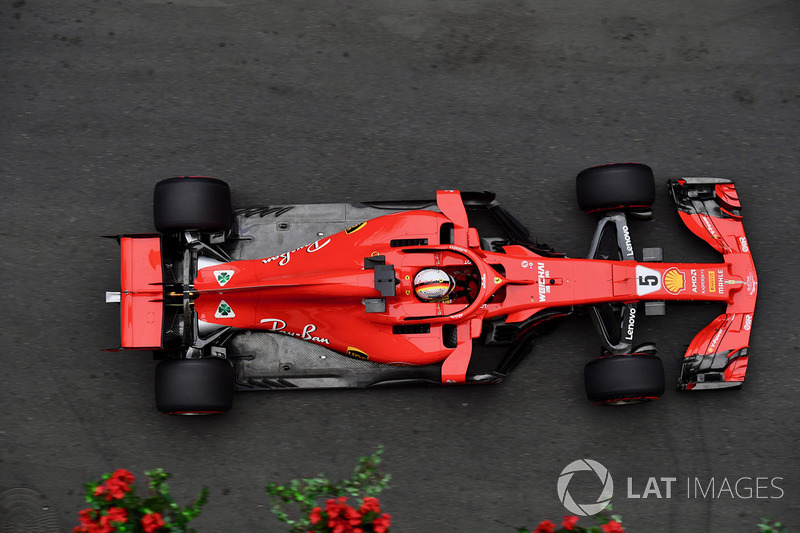 11. Sebastian Vettel, Ferrari - GP do Azerbaijão 2018