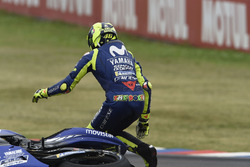 Marc Marquez, Repsol Honda Team, Valentino Rossi, Yamaha Factory Racing crash