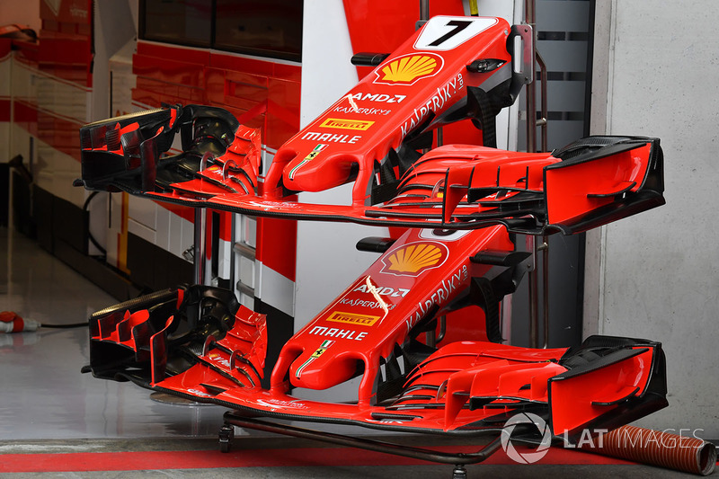 Ferrari SF71H nariz y alas delanteras