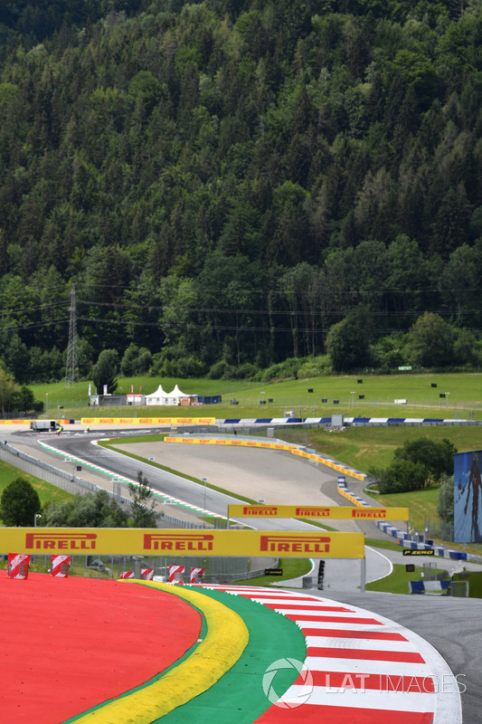 Dettaglio della pista del Red Bull Ring