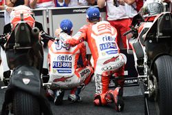 Ganador, Andrea Dovizioso, Ducati Team, segundo, Jorge Lorenzo, Ducati Team