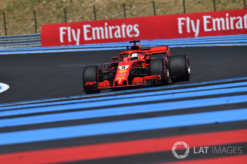3. Sebastian Vettel, Ferrari SF71H