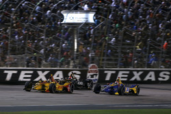 Ryan Hunter-Reay, Andretti Autosport Honda, James Hinchcliffe, Schmidt Peterson Motorsports Honda, A