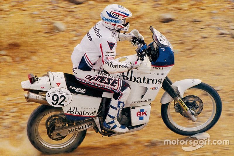 Edi Orioli, Cagiva, Honda y Yamaha, 4 Dakar