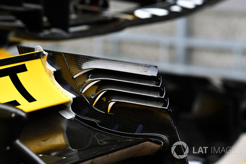 Renault Sport F1 Team R.S. 18 rear wng detail