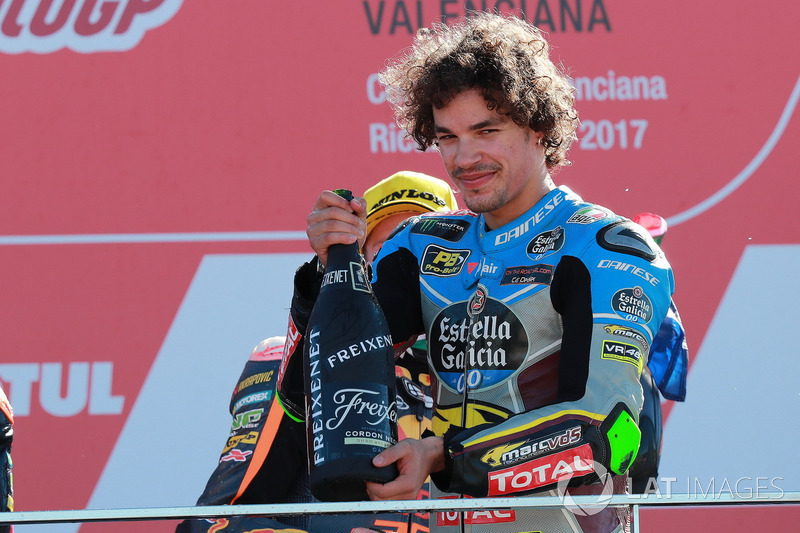 Podio: Franco Morbidelli, Marc VDS