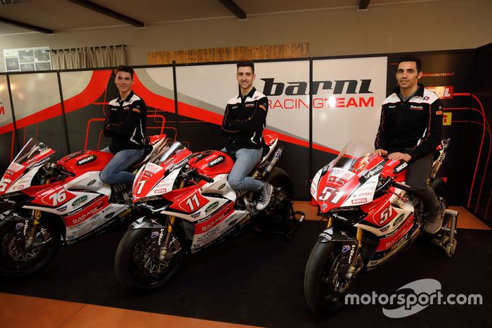 Michele Pirro, Barni Racing Team, Samuele Cavalieri, Barni Racing Team, Matteo Ferrari, Barni Racing Team