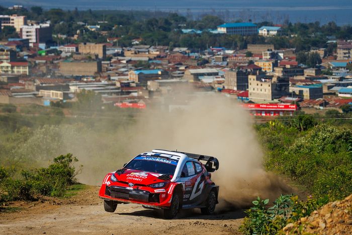 Sami Pajari, Marko Salminen, Toyota Gazoo Racing WRT2 Toyota GR Yaris Rally1