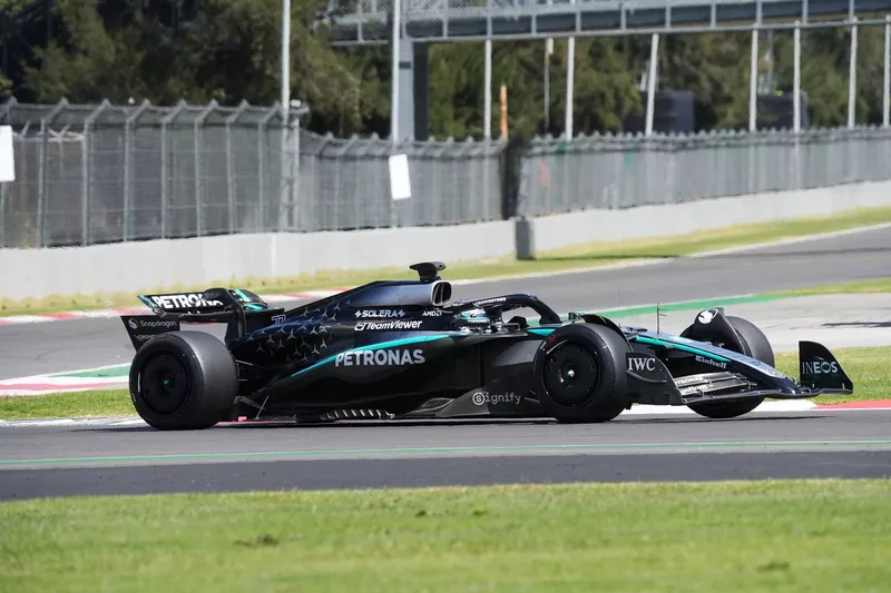 Valtteri Bottas, Mercdes, Essais Pirelli au Mexique
