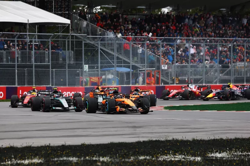 Andrea Kimi Antonelli, Mercedes, Lando Norris, McLaren