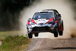 Ott Tanak, Martin Järveoja, Toyota Yaris WRC, Toyota Gazoo Racing